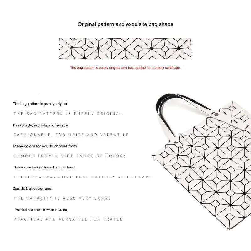New Handbag Bao Bag Geometric Bags For Women 2024 Quilted Shoulder Bags Totes Female Handbags Bolsa Feminina