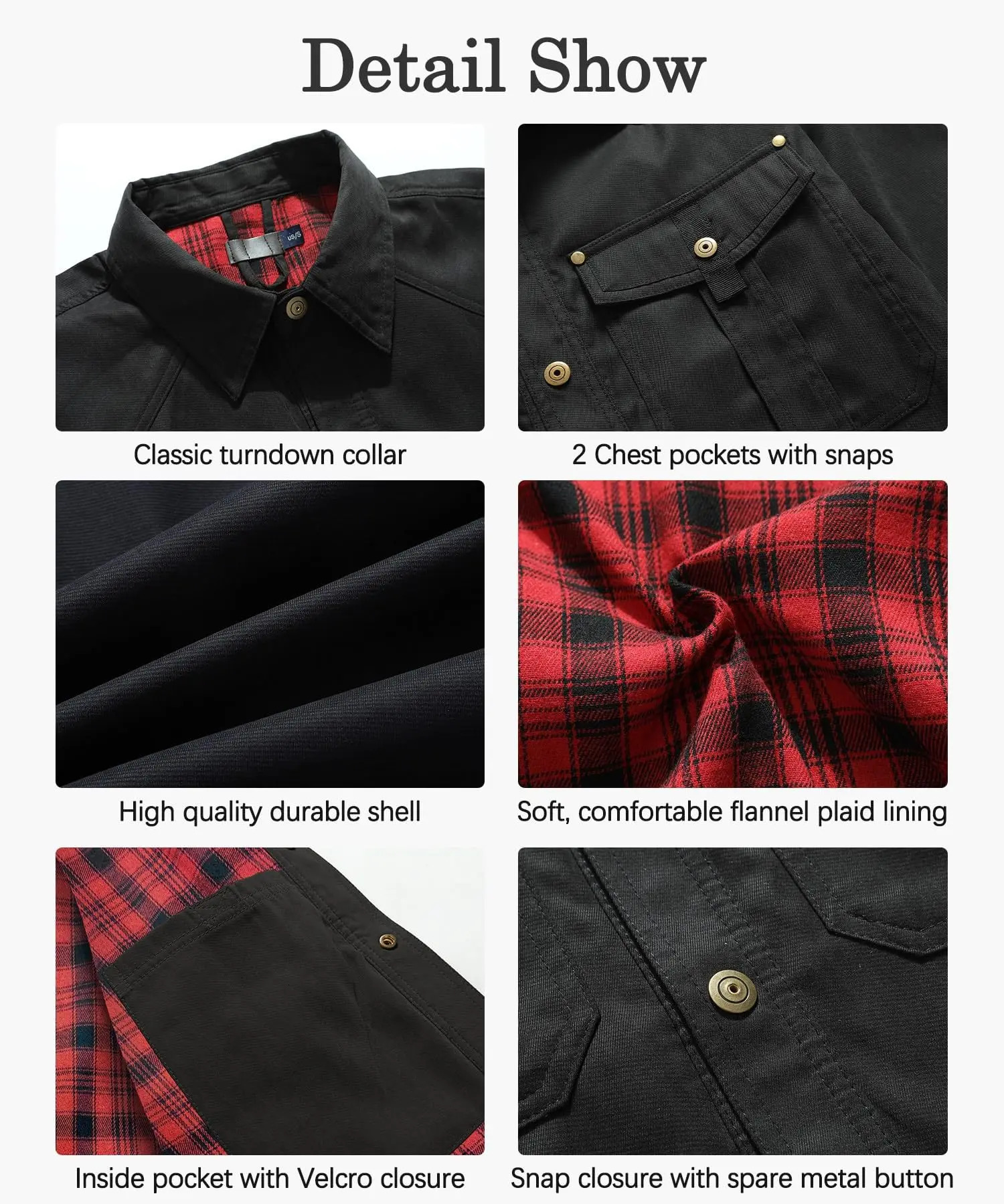 Slavinson Mens Jacket Spring Windproof Bomber Casual High Quality Western Cowboy Flannel Plain Lined Clothing 250312