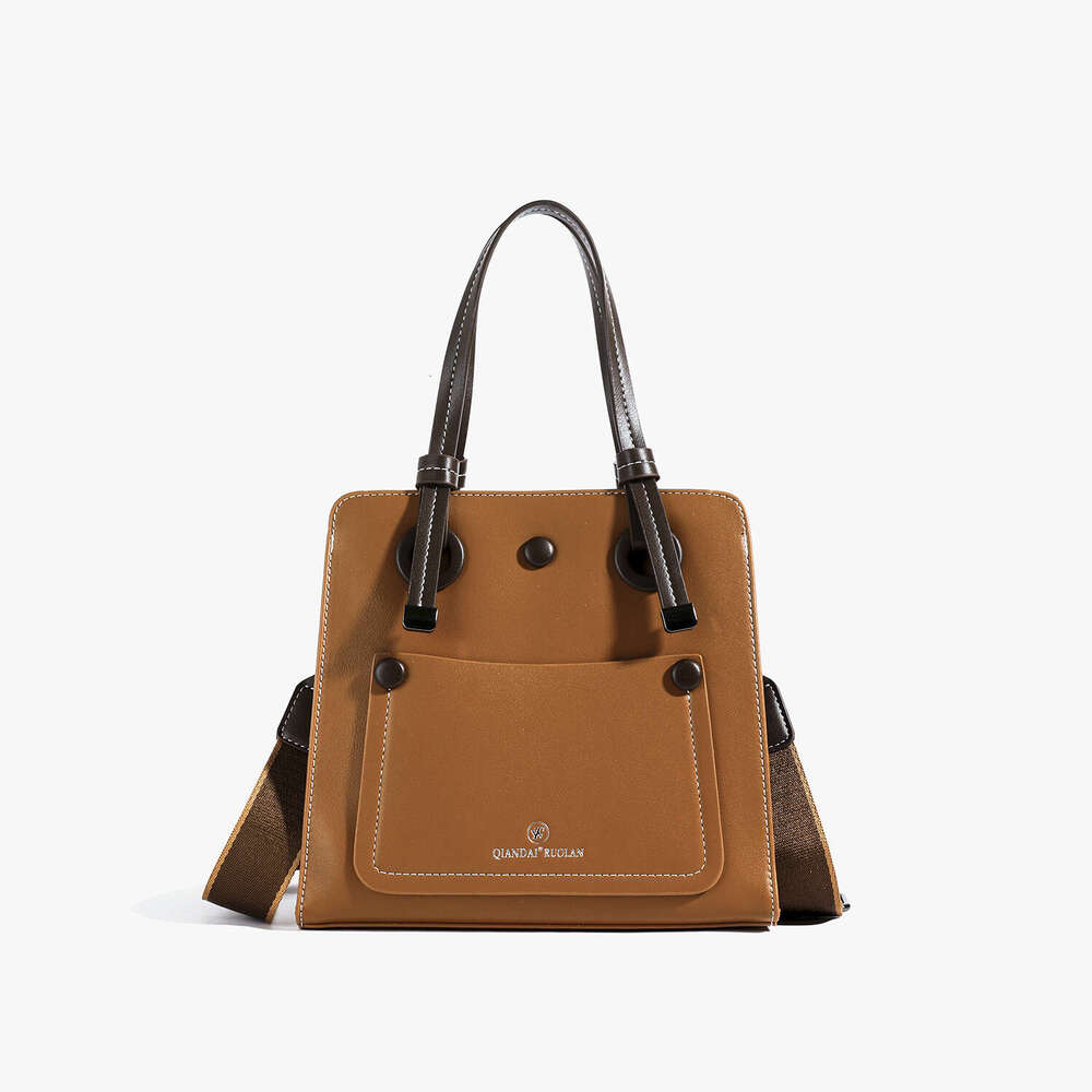 Women's Bags handbag Ladies' autumn contrasting large capacity handbag with a sense of luxury fashionable temperament, shoulder bag for work