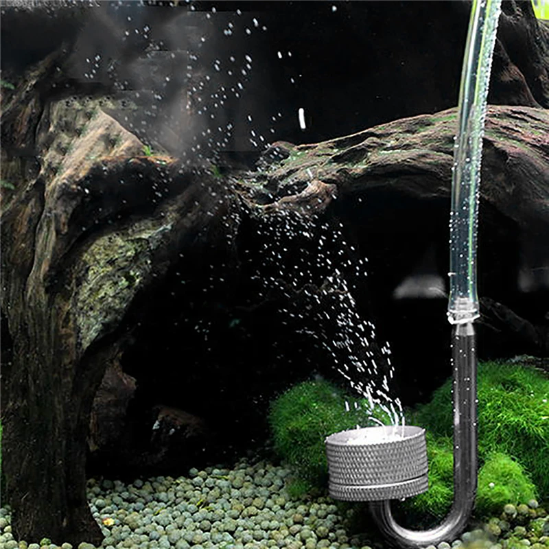 Aluminum Alloy CO2 Diffusers Atomizer Aquarium Carbon Dioxide Diffusers Refiner 2m 4x6mm Air Tube CO2 Reactor Kit Accessories