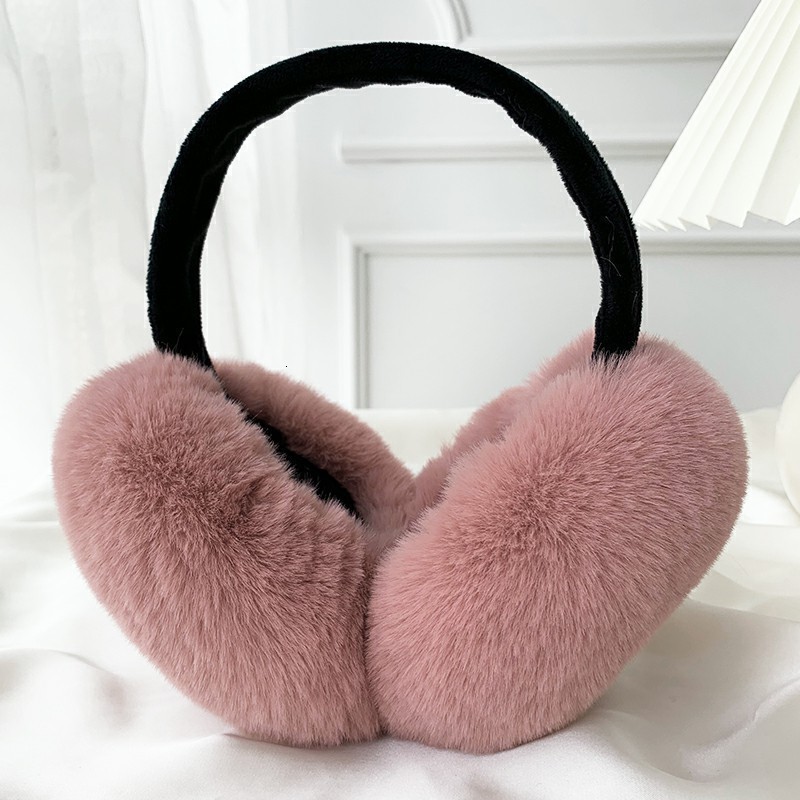 Plush earmuffs for winter warmth foldable earmuffs for men outdoor refrigeration warm earmuffs fashionable earmuffs 241023