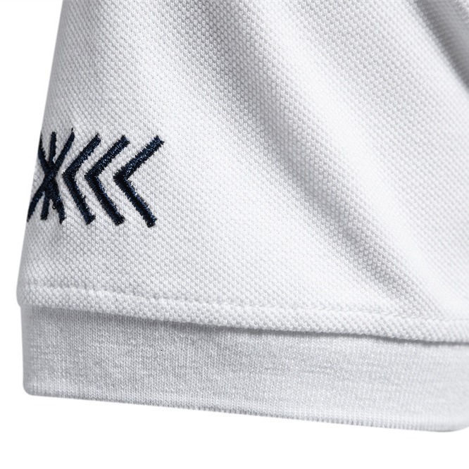 2025 Spring/Summer New Men's T-shirt Casual Embroidery Breathable Trendy Solid Color POLO Short Sleeve tracksuit