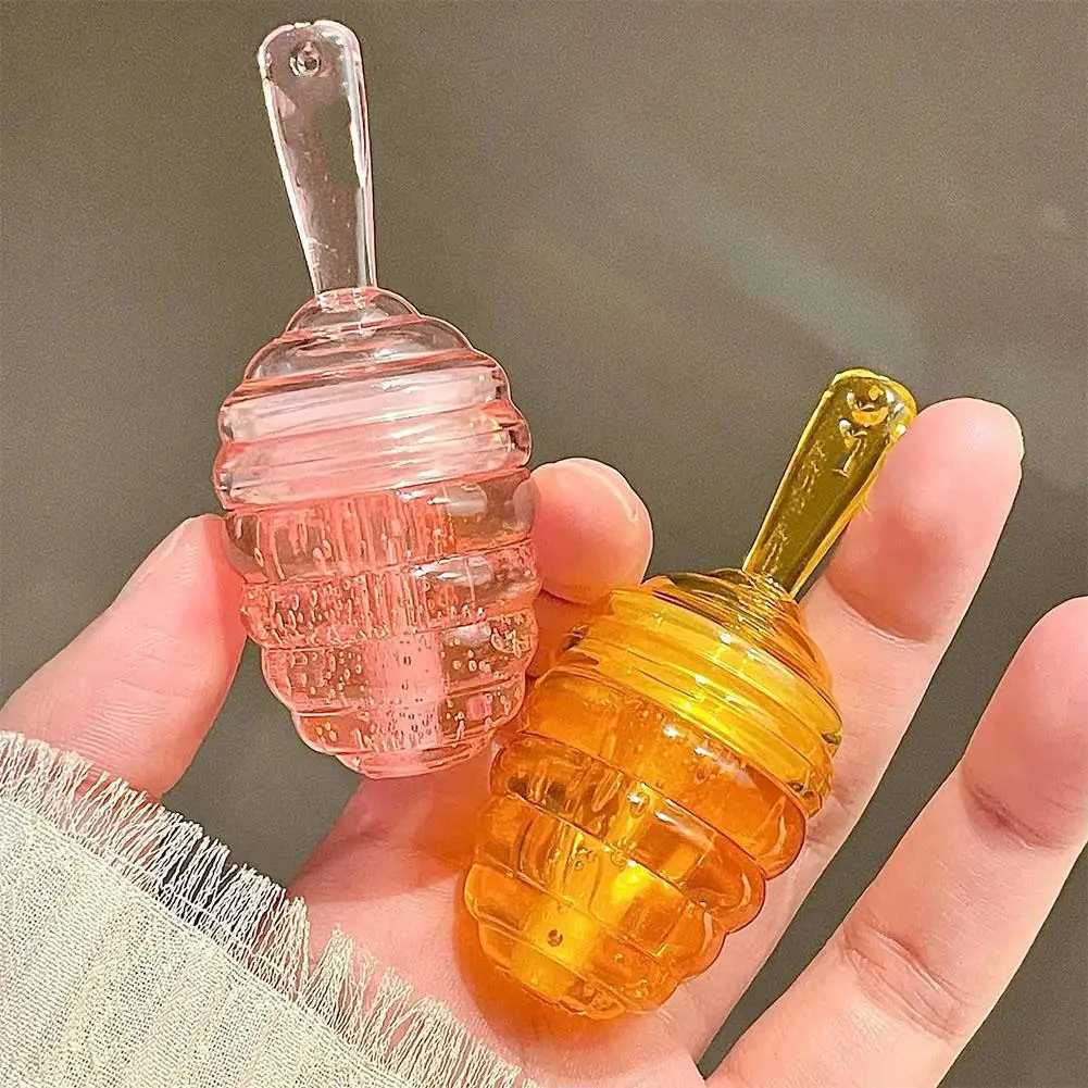 Transparent honey jar lipstick moisturizer Lightens lip liner sleep lipstick lip care transparent lipstick liquid lipstickXJ250312