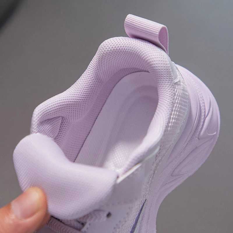 White Kids Shoes For Boys And Girls Fashion Children Casual Shoes Non-slip Sneakers Summer school running shoes Z250312