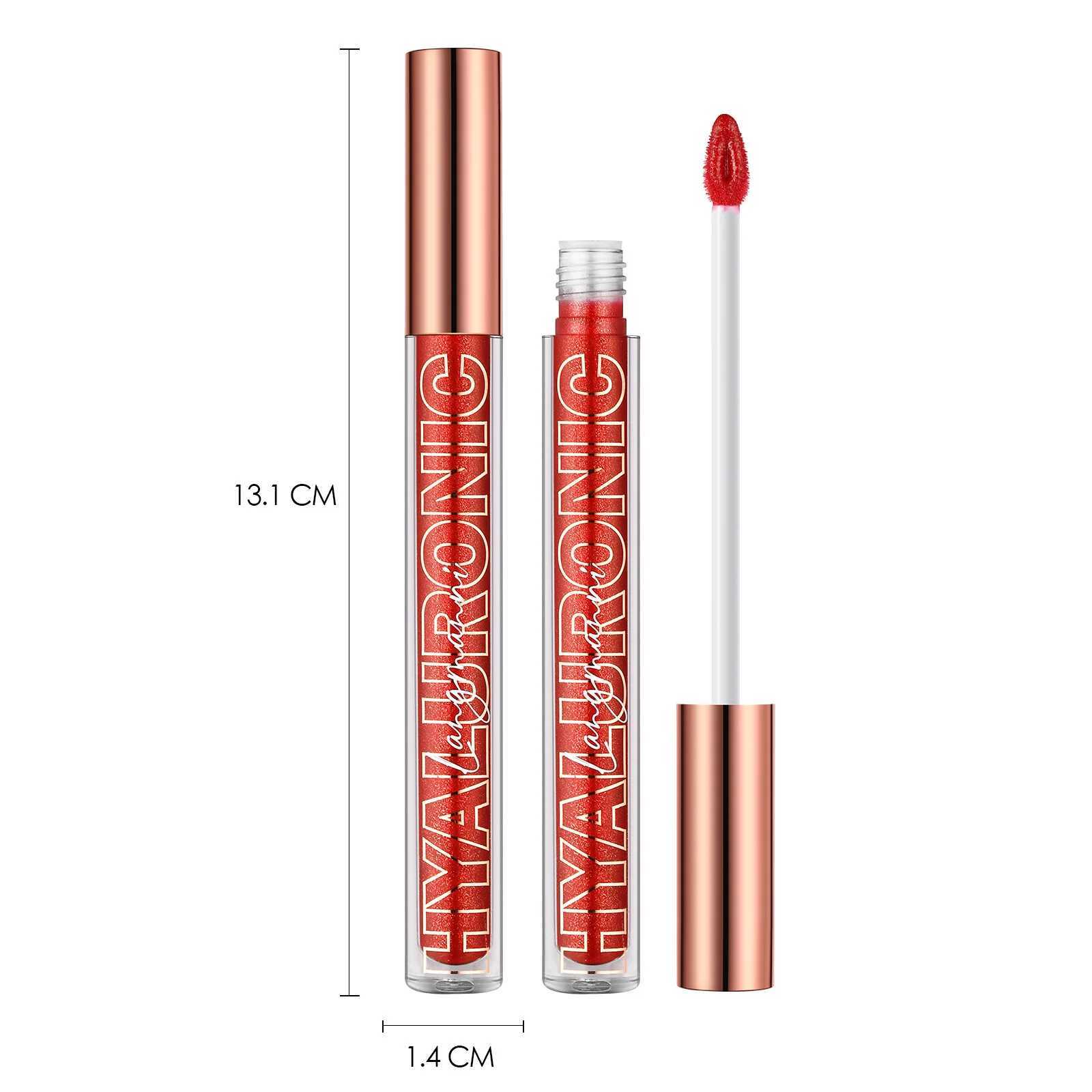 Langmanni hyaluronic acid lipstick gloss 8 colors available humectant lipstick gloss W250312