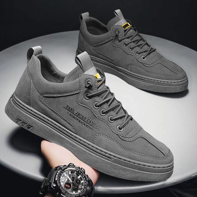 2025 New Labor Protection Martin Boots Waterproof and Anti slip Designer Trendy Fashion Multi functional Leisure Thick soled Men's Board Shoes