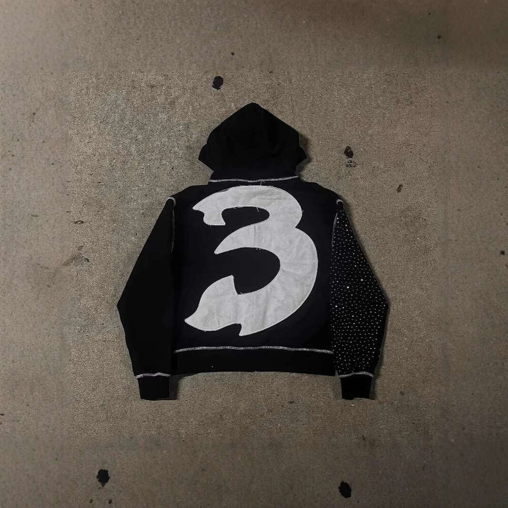 Sweatshirt zipper unisex early autumn comfortable casual personalized street hoodie black jacket versatile