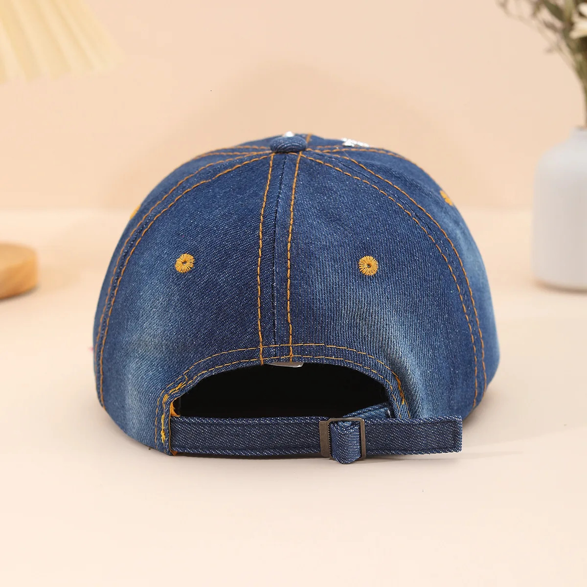 Baseball Cap Women Rivet Love Heart Cowboy Hat Summer Sunshade Fashion Vintage Hats For Casual Outdoor 250311
