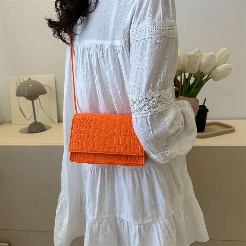 New Green Bag For Women Single Shoulder Korean Style Fashion Designer Women s Trendy Handbag Mini Bag Solid Color Women s Square Bag Wallet Storage Ba