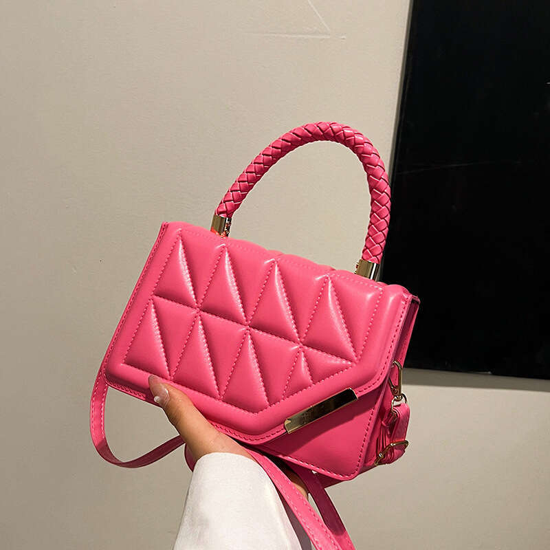 Women's Bags handbag Advanced texture for women new Korean version fashionable temperament handbag trendy Western style single shoulder crossbody