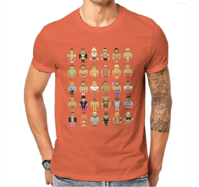 Men's T Shirts Wrestling Fabric TShirt Royal Rumble 1992 Classic Shirt Oversized Men Tee Printing Big Sale