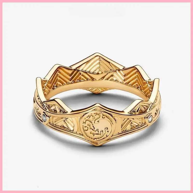 Silver 2024 PoFlower Game Series New Product Rings Earrings Necklace Charm Beads Suitable For Fashion Bracelets Wome Pendant Jewelry Gifts Free Shippi