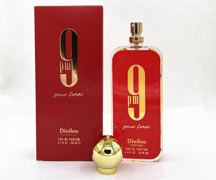 Premium Red Oriental Perfume - Light Aroma & Strong Scent - 100ml