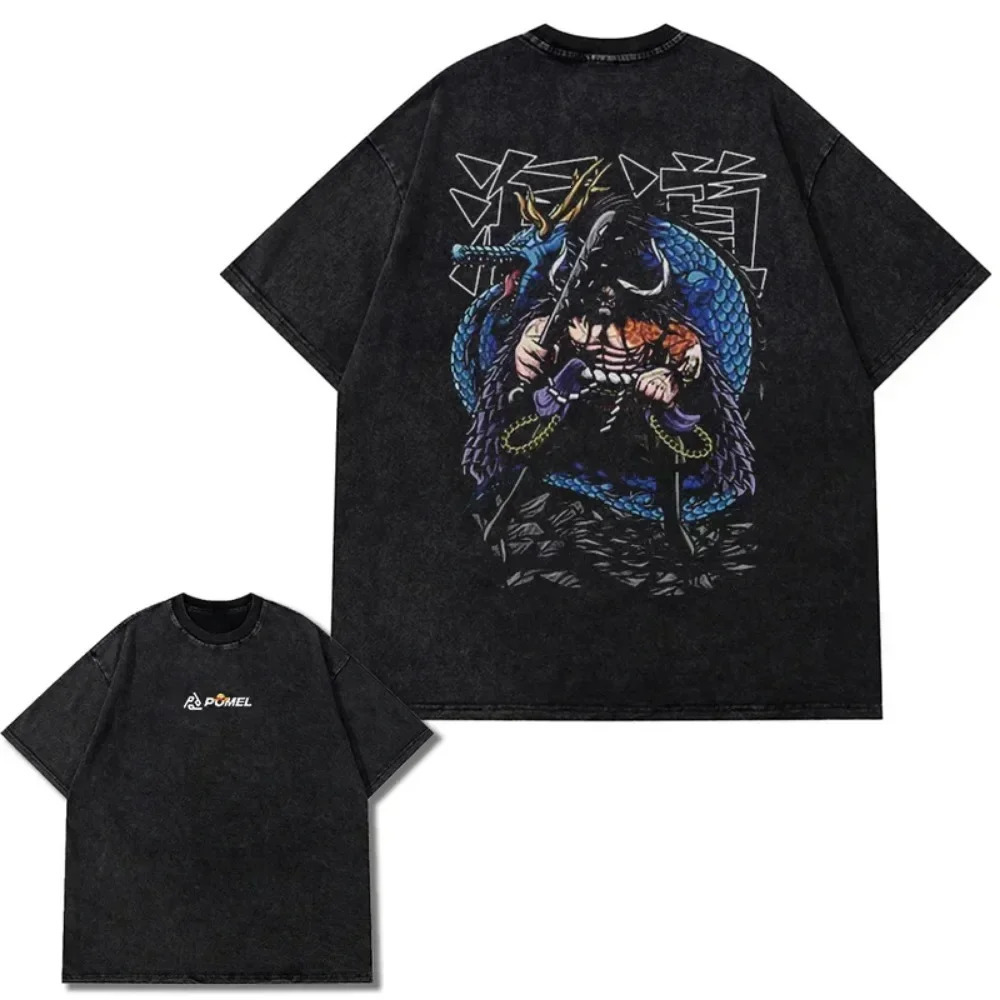 SORCERER MASTERMIND VINTAGE TEE Japan Washed Tshirts Oversized Cotton Tee Print Graphic for Men Women Acid Wash Casual Daily 250312