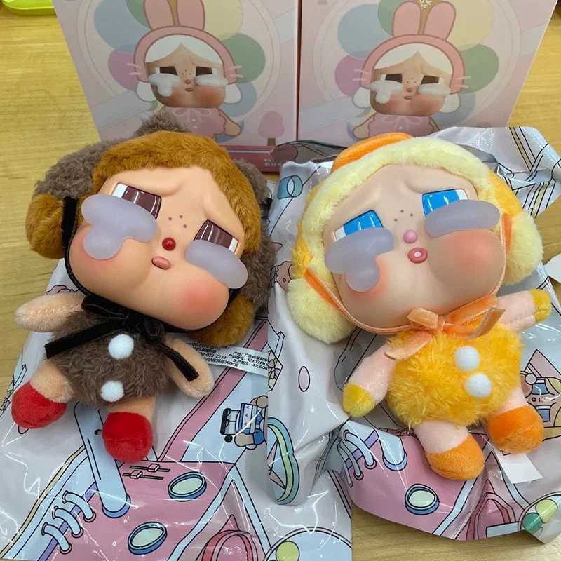 Popmart Crybaby Tears Factory Blind Box Series Fun Plush Toy Backpack Pendant Doll Creative Keychain Mystery Box Peripheral Gift X250312