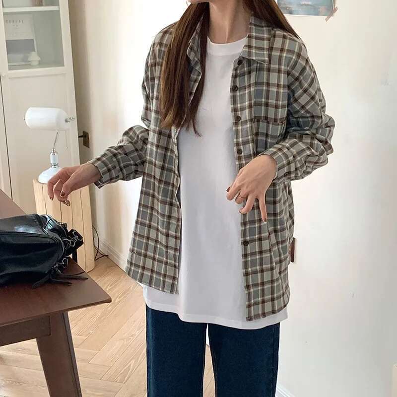 Student Top White T Autumn Long Sleeve T-Shirt Female Loose Ins