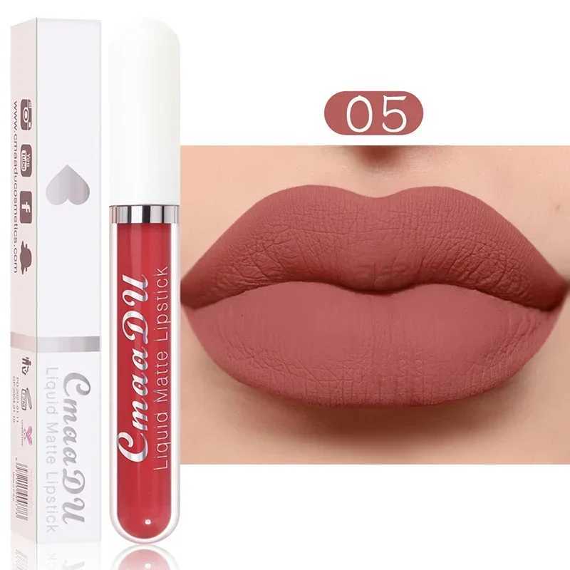 Long Lasting Velvet Matte Lip Gloss Nonstick Cup Liquid Lipstick Makeup W250312