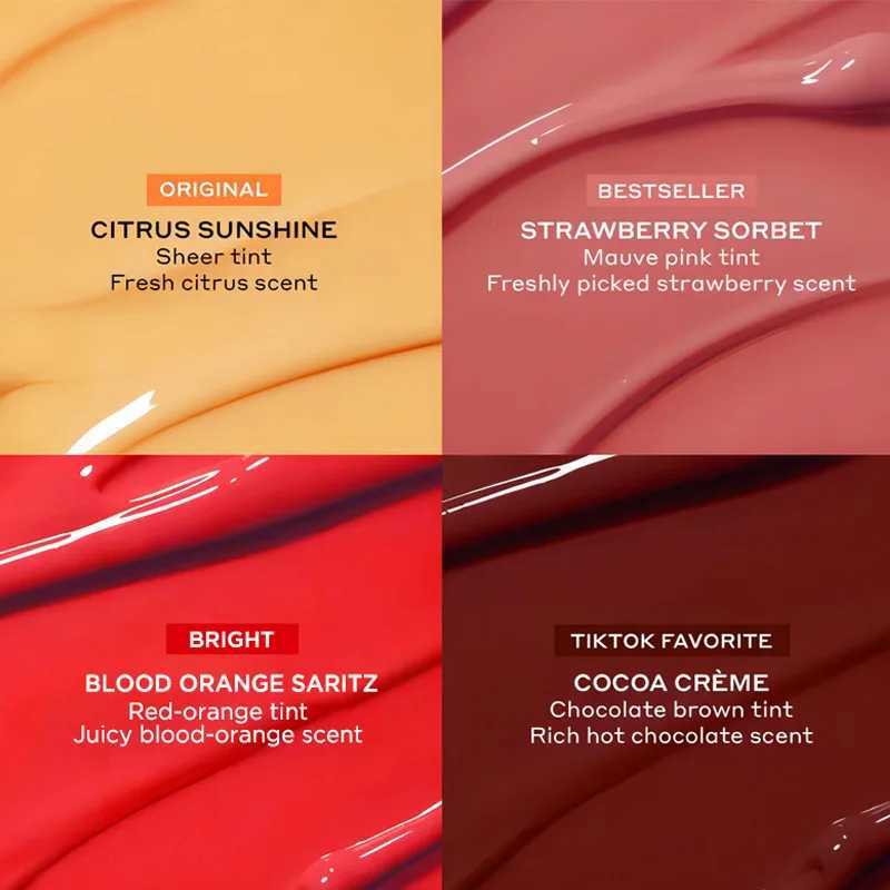 Hydrating Peptide Lip Gloss Transparent Lip Jelly Serum Mirror Water Light Fade Lip Lines Glossy Moisturizing Lip CosmeticXJ250312