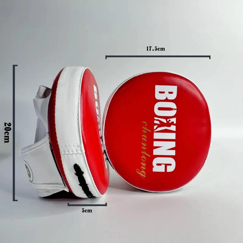 Boxing Hand Target Thickened PU Muay Thai MMA Sanda Air Training Target Mitt Focus Punch Pads Boxing Training Accessorie 250311