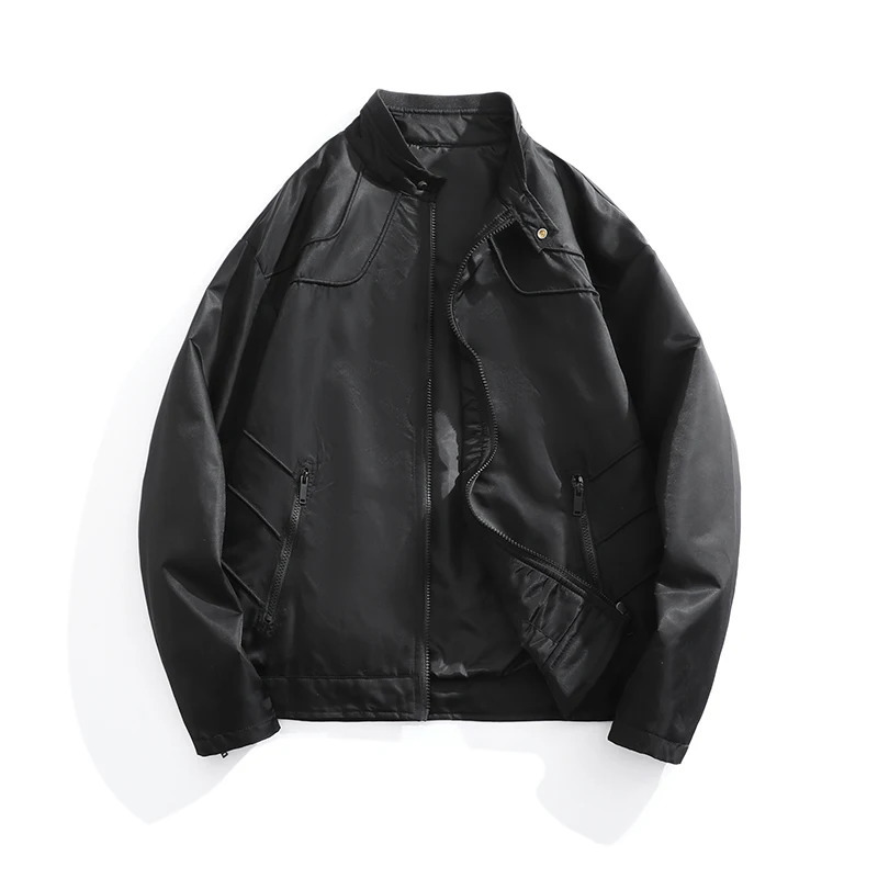 TRAF jacket flight waterproof comfortable and fashionable loose fully matched handsome mens wear 250312