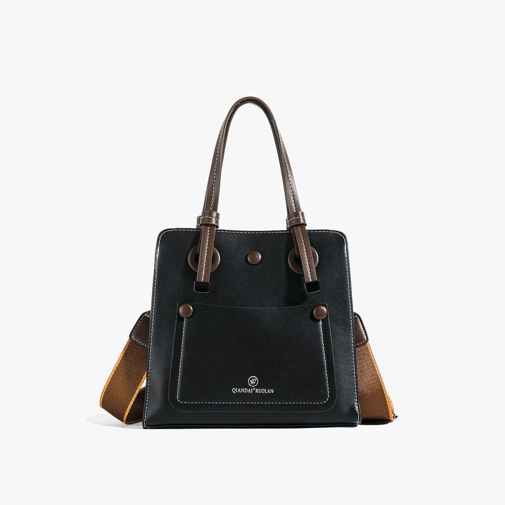 Women's Bags handbag Ladies' autumn contrasting large capacity handbag with a sense of luxury fashionable temperament, shoulder bag for work