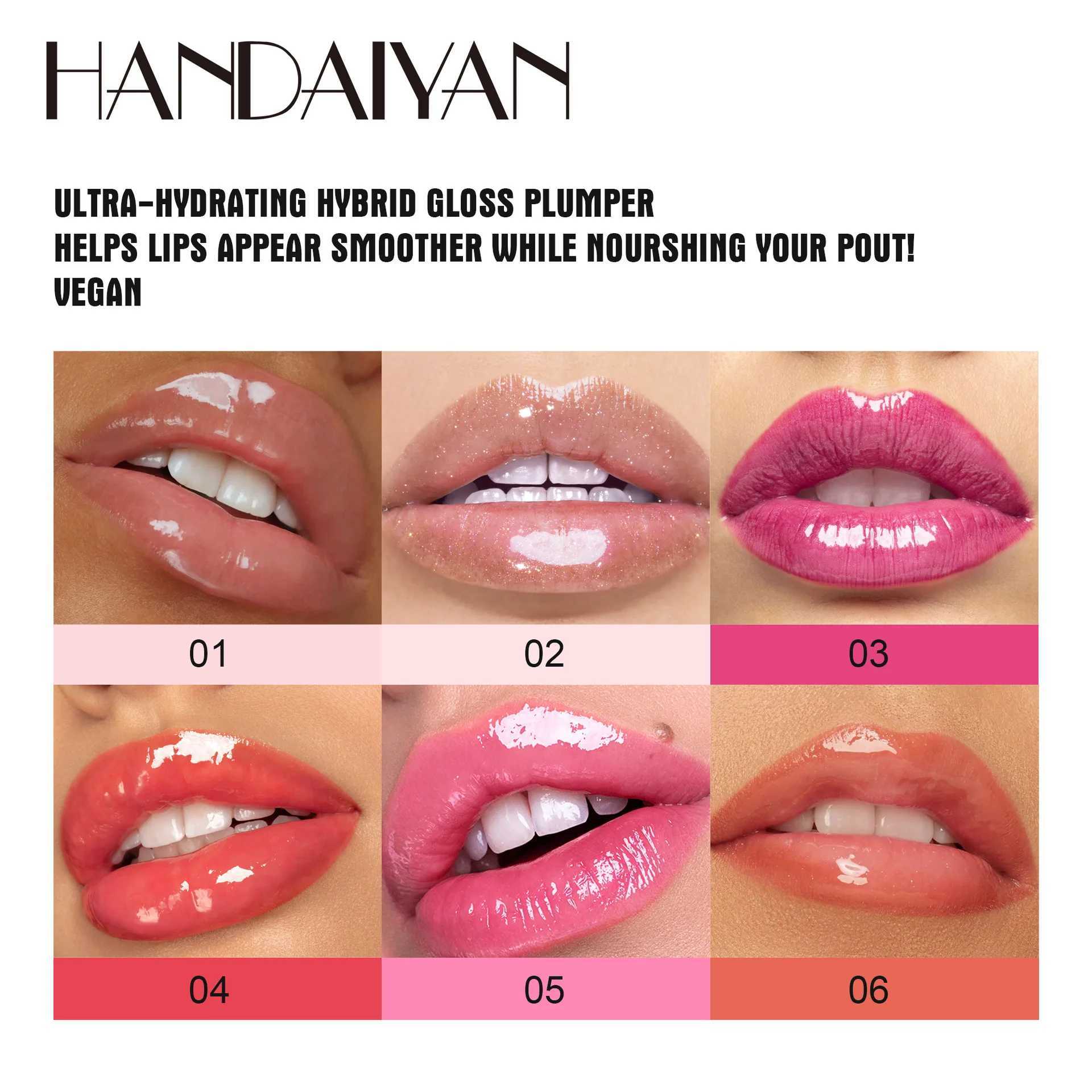 Handaiyan lip nourishment lip honey moisturizing lip color and brightness lip glacier W250312