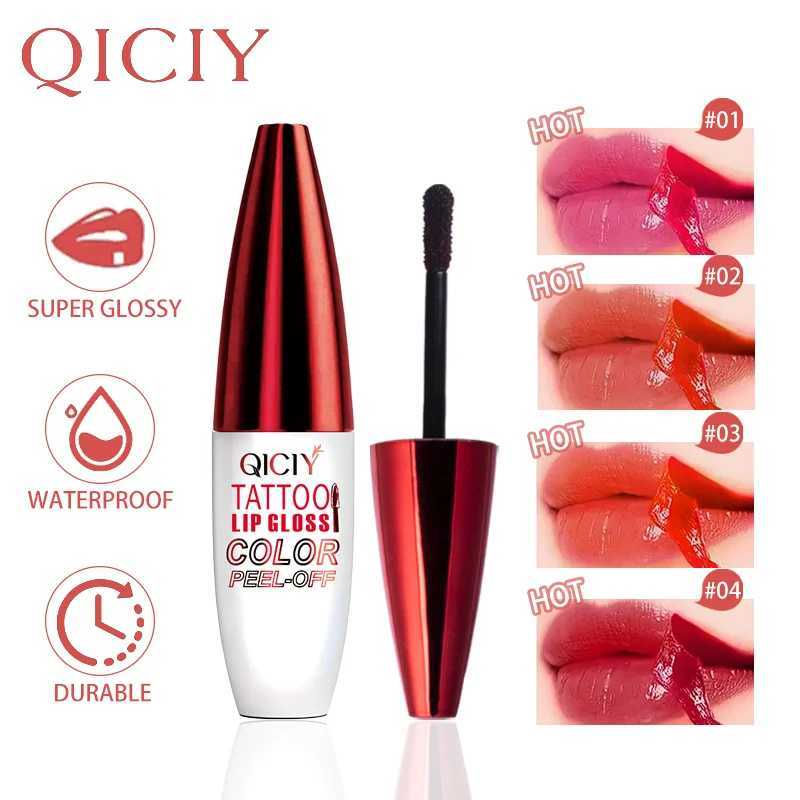 Peeled lip color matte contour tattoo lip color waterproof transfer anti tear natural rose pink lip color W250312