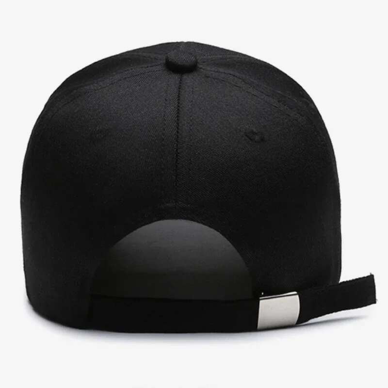New Cross Water Drop Embroidery Baseball Caps Unisex Simple Solid Sunshade Cap Men Outdoor Adjustable Casual Sunscreen Hat