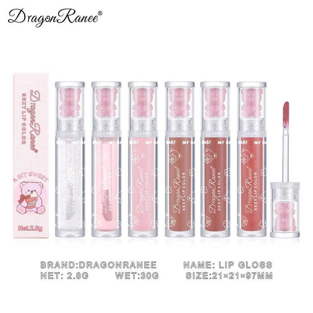 Mirror lipstick long-lasting moisturizing jelly lipstick shiny lip color lip color lip color makeup bear lipstick Korean cosmetics W250312