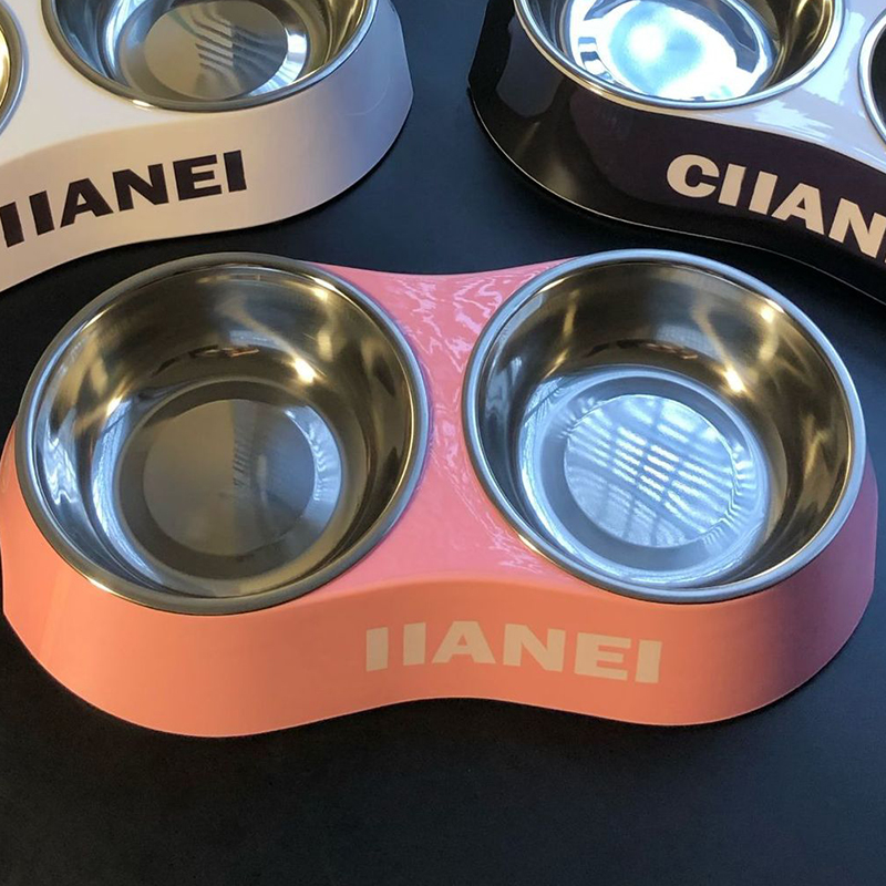 Fashion Melamine Dog Bowl Pet Bowls Teddy Schnauzer Tableware Drinking Water Cat Food Bowl Pet supplies