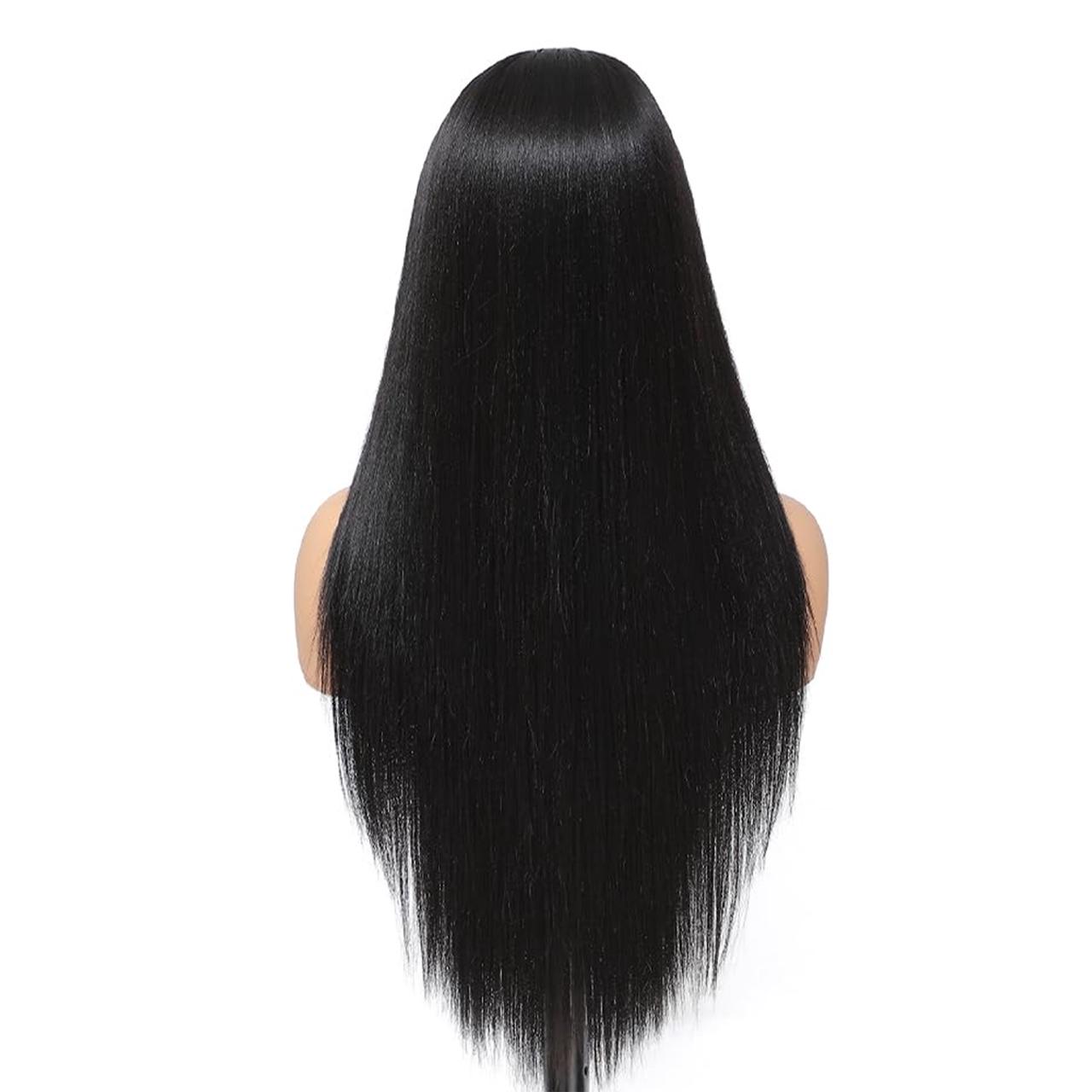 34 Inch Straight Lace Front Brazilian Wigs For Women 13x4 Short Bob Full Hd Transparent from High-Quality Synthetic Hair Wig