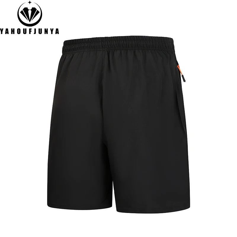 Mens Summer Loose Fitness Beach Shorts Ice Silk Breathable Outdoor Sports Basketball Solid Color 8XL 250312