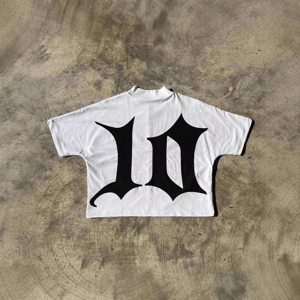 American style printed high street unisex t-shirt, trendy and personalized short sleeved top