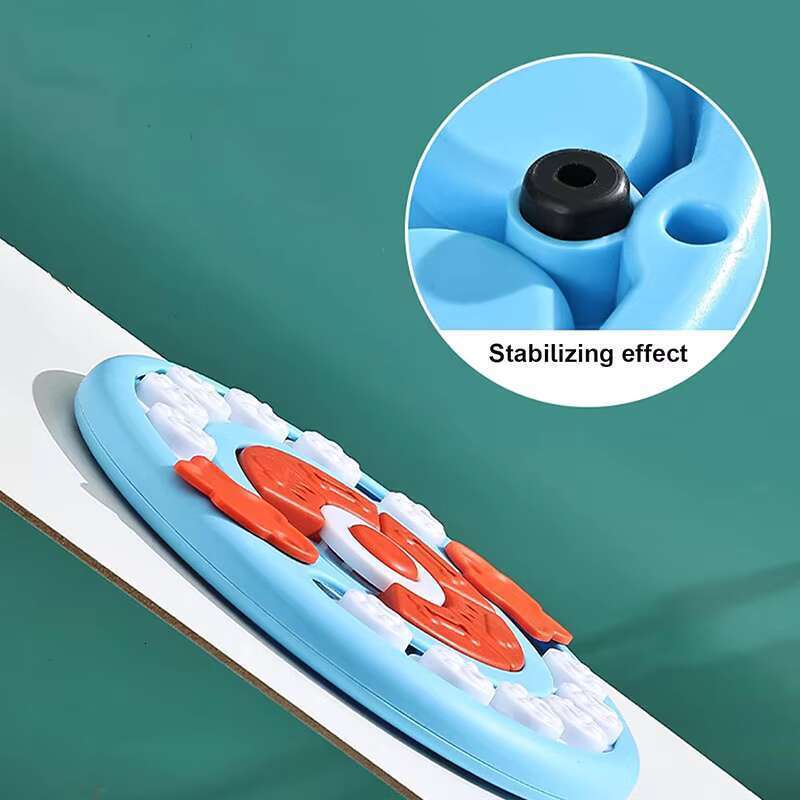 DHpet Interactive Dog for IQ Training & Mental Stimulating Dogs Enrichment Toys Treat Puzzle Dispensing Slow Feeder with Squeak Design