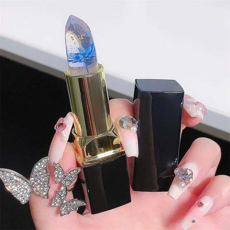 Moisturizing flower transparent lipstick temperature discoloration lipstick durable jelly lipstick care cosmetics 1XJ250312