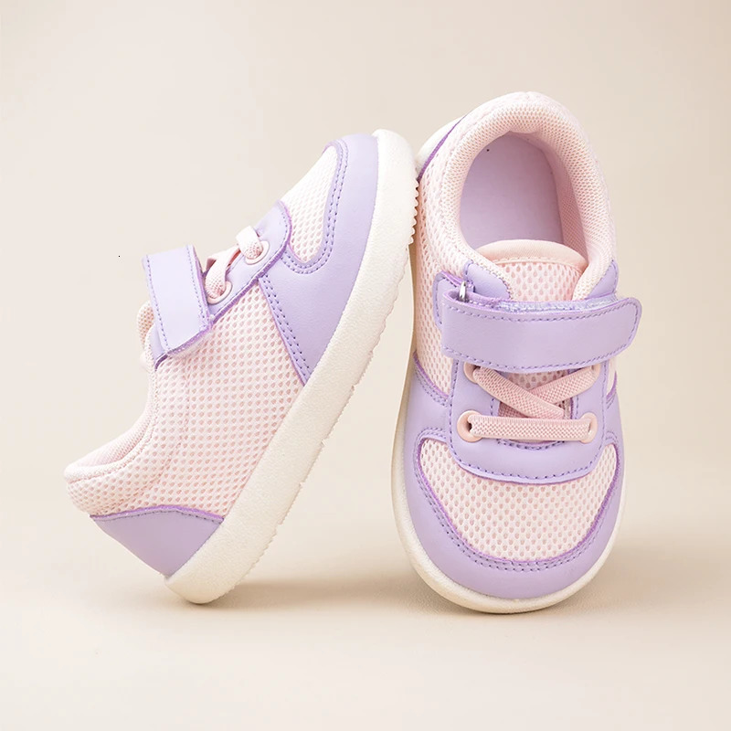 Girls Lovely Pink Daily Outdoor Low Top Soft Flat Sports Sneakers Kids Casual Shoes EK9S49 250311