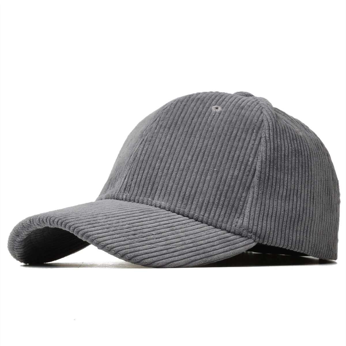 Corduroy Caps for Men Women Solid Color Sunshade Baseball Hat Men's Trucker Dad Hats
