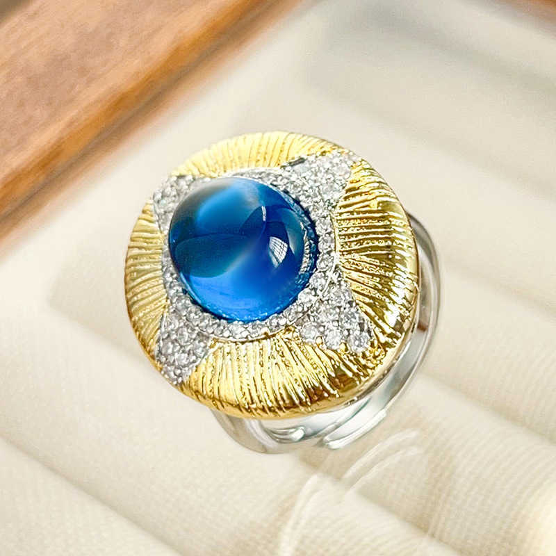 2024 New Zhuangsheng Europe Simulation Pigeon Blood Red Corundum Green Jade Marrow Set Main 10 * 12 W250312