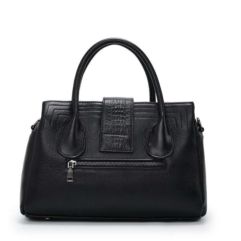 Women's Bags handbag Genuine leather handbag women's fashion bag premium brand top hand-held cowhide briefcase
