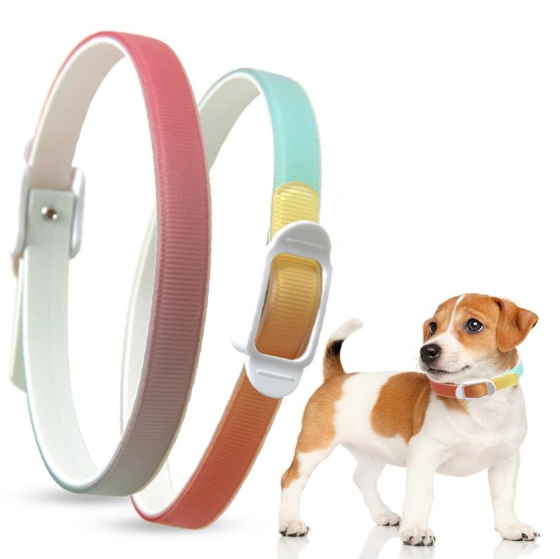 Flea and Tick Pet Collar Cat Dogs Mosquito Repellent Prevention Collars Natural Essential Oils Large Dogs Puppies Washable Trimmable ni189