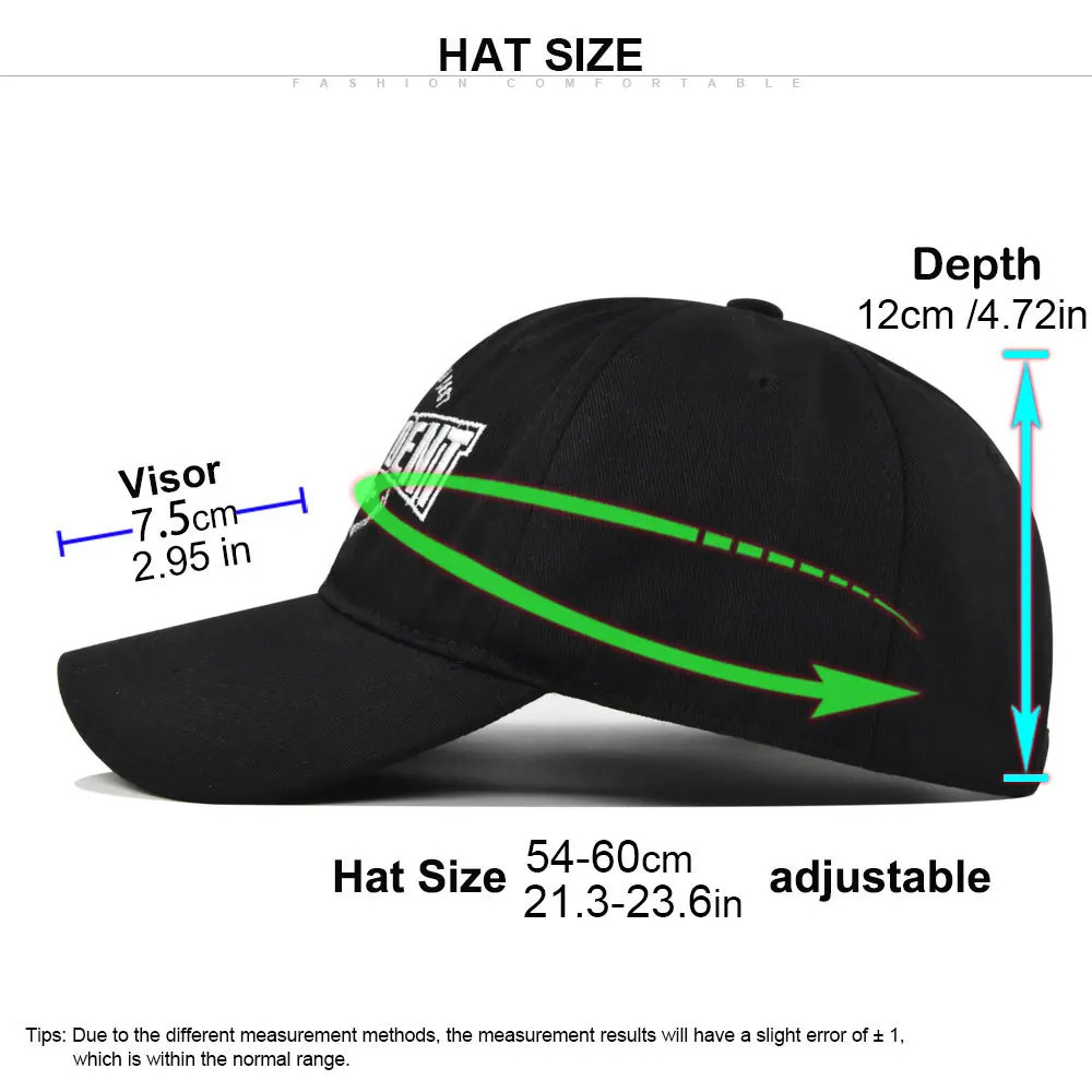 Spring Summer Letter Embroidered Baseball Cap for Men Women Adjustable Visor Hat Female Fashion Solid Trucker 250311