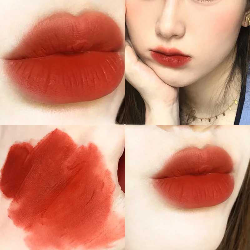 Dye Lip Matte Makeup Moisturizer Liquid lipstick Waterproof Lasting Red Velvet Lip Color Korean CosmeticsXJ250312
