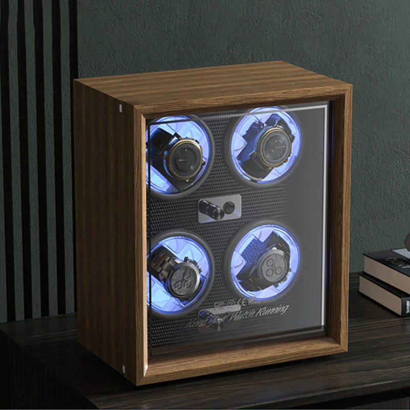 Watch Winder for Automatic Watches - Anti-Magnetic Watch Winders with Quiet Japanese Motor for Men Women Watches 250306