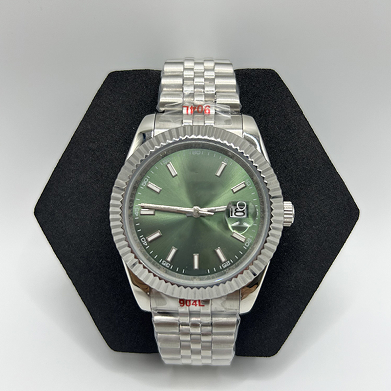 Green dial mens watches 41MM designer mens watches automatic movement sapphire glass waterproof king 904L stainless steel strap montre watches jason 007