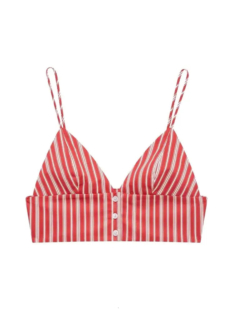 TRZA Womens Fashion Striped Crop Tank Top and Mid Waist Side Zipper Fold Midi Skirt Two Piece Set n Wear 250312