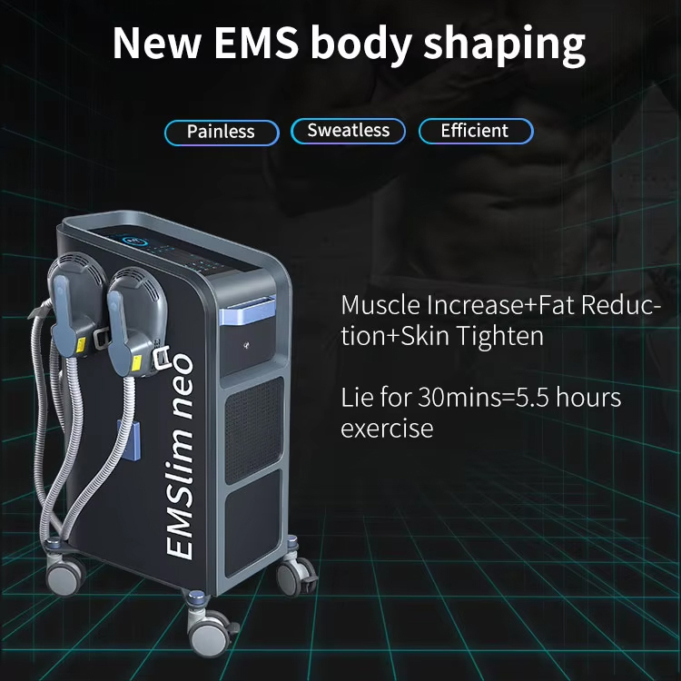 New Upgrade 13 Tesla High Intensity Electromagnetic Muscle Stimulation EMSlim Neo RF Body Shaping Non-invasive Weight Loss Fat Dissolving Muscle Shapi