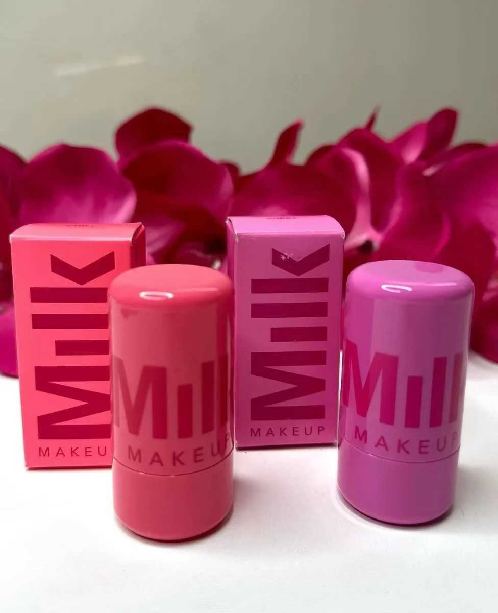Milk Make Up New Jelly Tint Blush Stick Lip Cheek Eye Lip Tint 3 in Clear Lip Cream powder blusher Multi purpose Moisturizer W250312