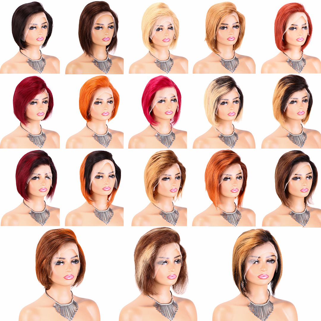 8 Inch Short Pixie Cut 13x4 Lace Front Wig Real Human Hair Afro Style Lightweight and Glueless Fit Perfect for a Natural Stylish and Everyday Look
