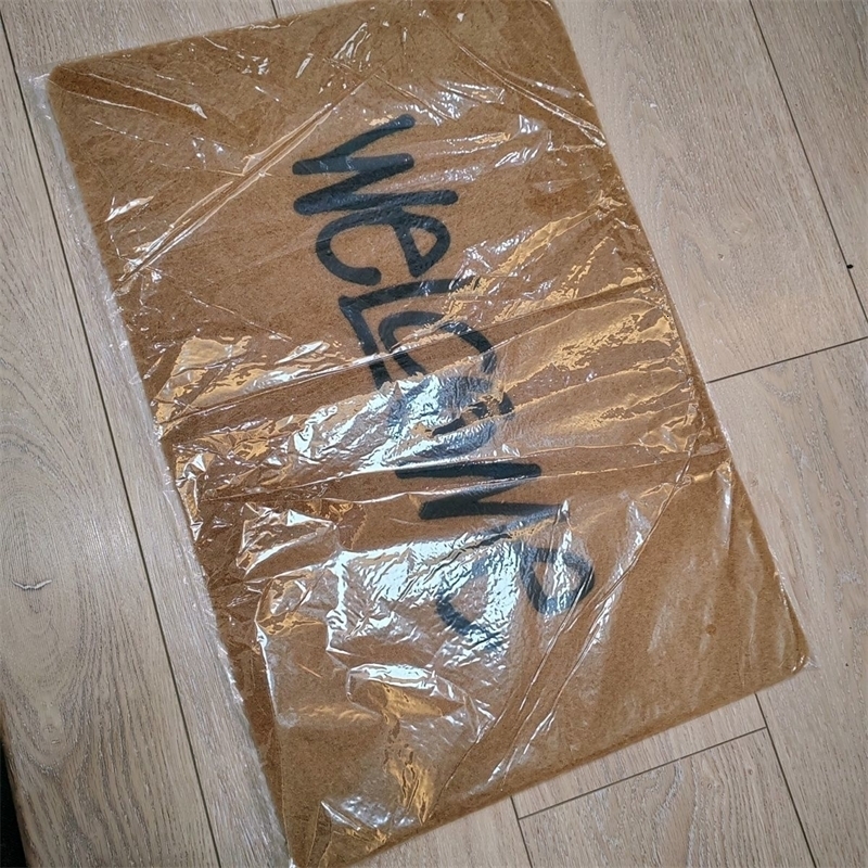 STU Internet celebrity welcome welcome letter floor mat carpet trendy house door mat entry mat 250311