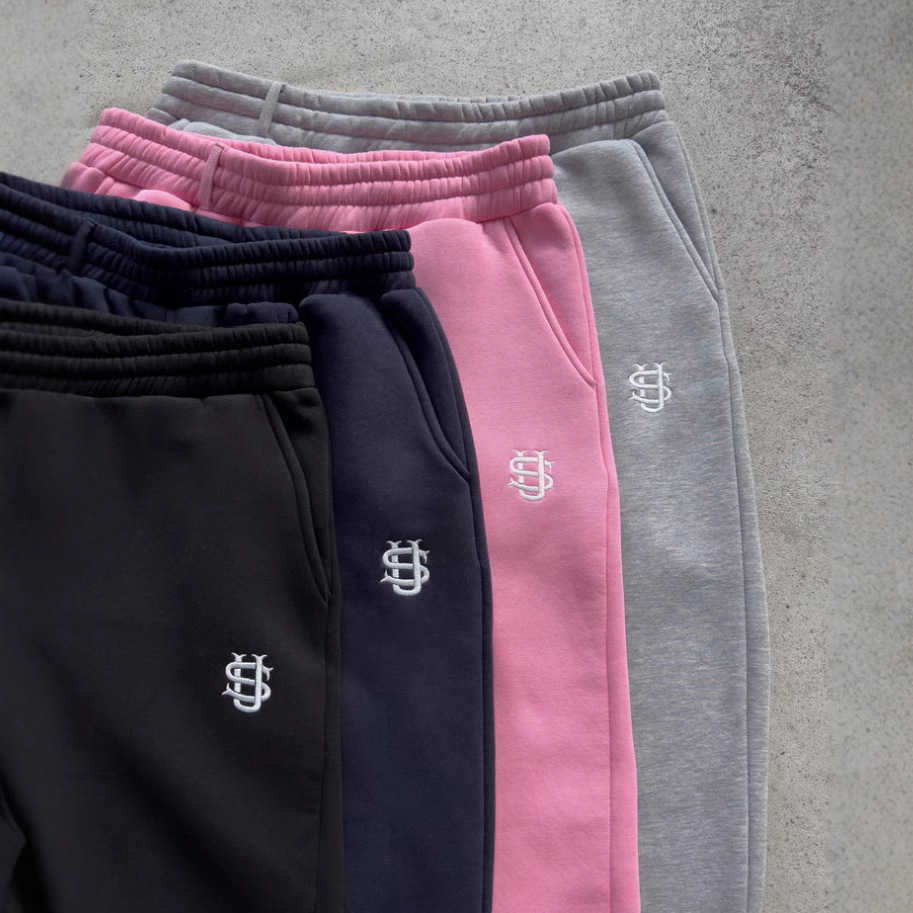 Y2k Street Trendy Hip Hop Casual Elastic Waist Zipper Loose Solid Color Sports Casual Pants T250311